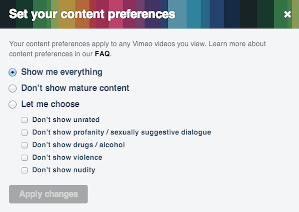 See only what you want to see - Vimeo Blog